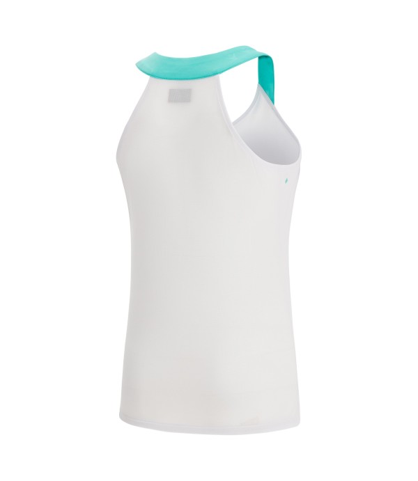 PADEL PRIME CC ICIAR II TANK WOMAN WHT/AQUA PRINTED