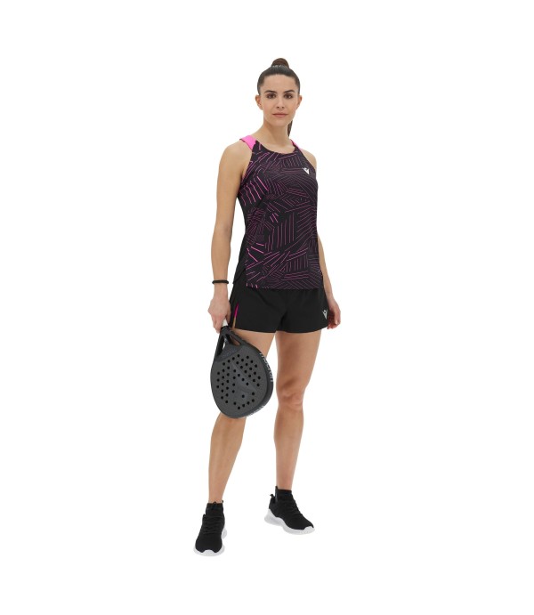 PADEL PRIME CD ICIAR TANK WMN BLK/NPNK