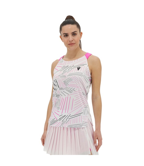 PADEL PRIME CD ICIAR TANK WMN WHT/NPNK