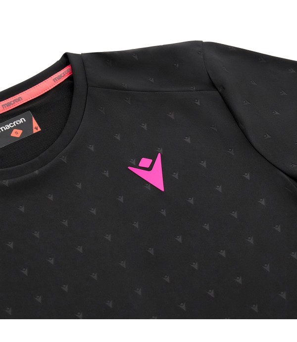 PADEL START CC DOMIZIA T-SHIRT WOMAN BLK/NPNK