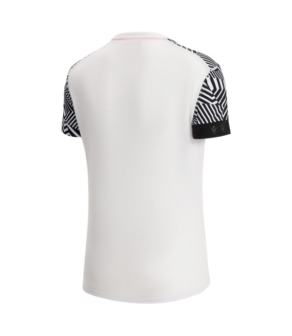 PADEL START CC DOMIZIA T-SHIRT WOMAN WHT/BLK PRINTED