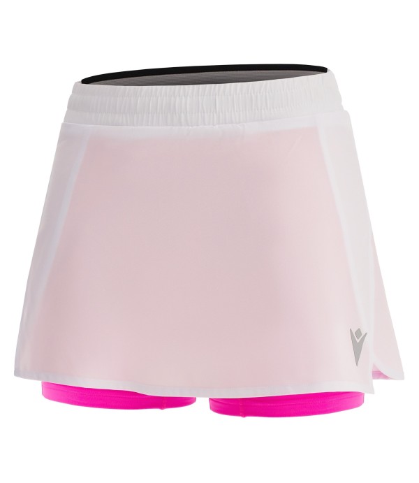 PADEL CC CECILIA SKIRT WHT/NPNK