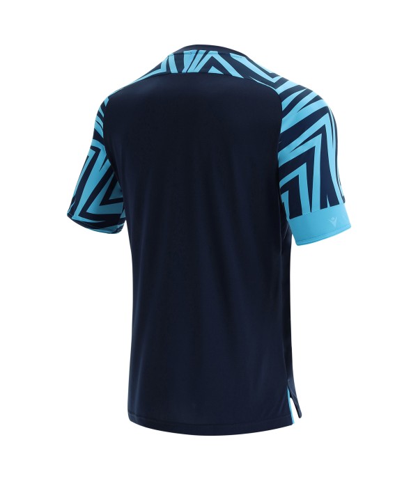 PADEL PRIME CB PABLO T-SHIRT SS MAN DEEP BLUE/NEON SKY PRINT