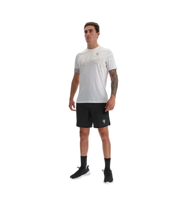 PADEL START CB JUAN T-SHIRT SS MAN WHITE/SILVER PRINTED