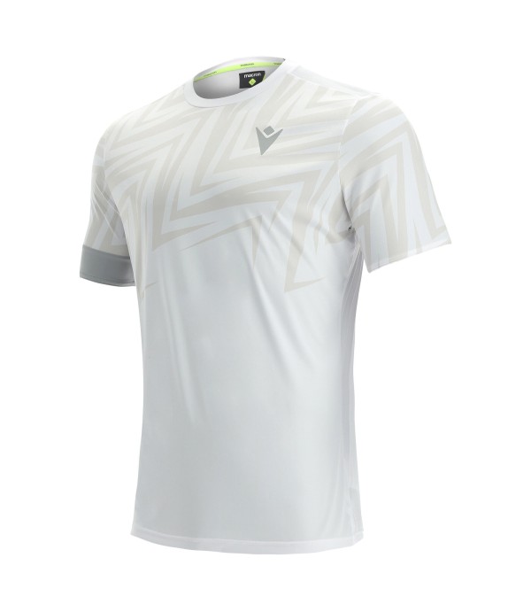 PADEL START CB JUAN T-SHIRT SS MAN WHITE/SILVER PRINTED