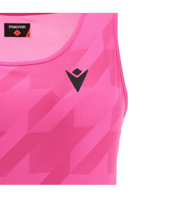 PADEL START CB LUCIA SINGLET WOMAN NEON PINK PRINTED