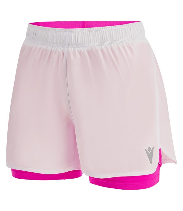 PADEL CC CAROLINA SHORT WHT/NPNK