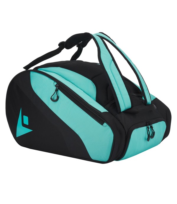 PADEL PHARETRA BAG BLK/AQUA