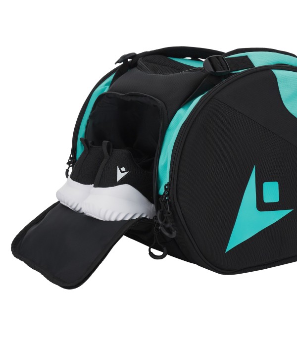 PADEL PHARETRA BAG BLK/AQUA