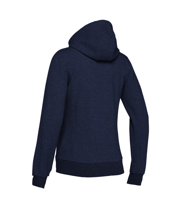 LYRE FULL ZIP HOODY WOMAN NAV